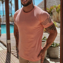 Load image into Gallery viewer, Men's Casual Fashion Printed Short-sleeved T-shirt  
