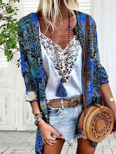 Load image into Gallery viewer, Fashion Printed Sunscreen Clothing Loose Thin Casual Jacket
