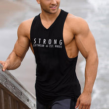 Load image into Gallery viewer, Sports Fitness Loose Vest Muscles Men's Tops
