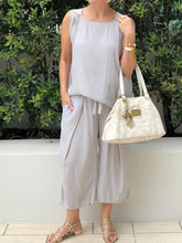 Load image into Gallery viewer, Daily Loose Cool  Round Neck Women's Suits
