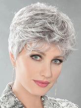 Load image into Gallery viewer, Silver Hair Fluffy Straight Hair Oblique Bangs Short Hair
