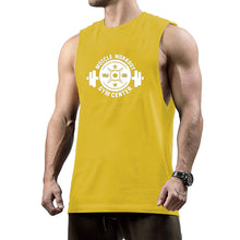 Load image into Gallery viewer, Comfortable Trend Fitness English Printed Vest
