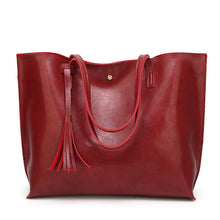 Load image into Gallery viewer, Fashion Tassel Shoulder Bag Handbag Female Large Capacity
