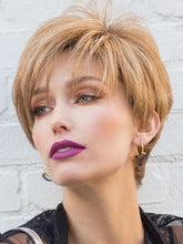 Load image into Gallery viewer, Golden Oblique Bangs Fluffy Short Curly Wig
