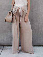 Load image into Gallery viewer, Lace-Up Casual Simplicity Maternity Bottom
