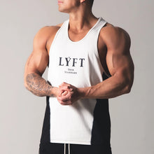Load image into Gallery viewer, Men's Fashion Letter Printed Stitching Sports Vest
