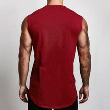 Load image into Gallery viewer, Sleeveless Skinny Cotton Running Men's Tops
