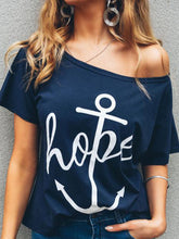 Load image into Gallery viewer, Anchor Print T-shirt
