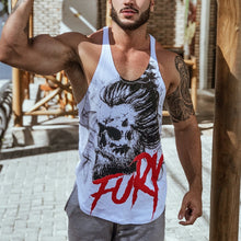 Load image into Gallery viewer, Men's Casual Fashion Printed Sleeveless T-shirt  
