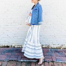 Load image into Gallery viewer, Maternity Pit Button Midi Dress
