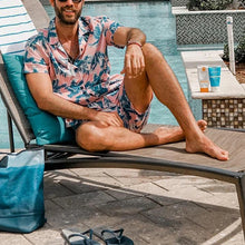 Load image into Gallery viewer, Summer Light Leaf Printing Men's Suits
