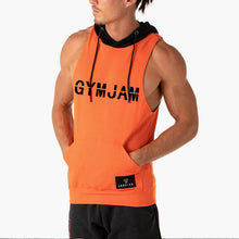 Load image into Gallery viewer, Men's Letter Printed Hooded Sports Vest
