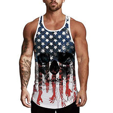 Load image into Gallery viewer, Men's Casual Fashion Printed Sleeveless T-shirt  
