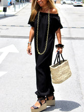 Load image into Gallery viewer, Women's Casual Loose Comfortable Strapless Jumpsuit
