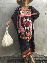 Load image into Gallery viewer, Women's Casual Loose Embroidered Printed Dress
