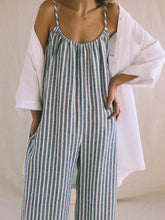 Load image into Gallery viewer, Simple Striped Casual Women's Jumpsuits
