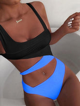 Load image into Gallery viewer, Women's Sexy Colorblock Cutout One Piece Swimsuit
