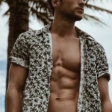 Load image into Gallery viewer, Floral Loose Holiday Men's Tops

