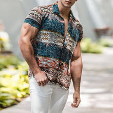 Load image into Gallery viewer, Retro Casual Vacation Shirt Men
