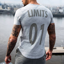 Load image into Gallery viewer, Round Neck Letter Printing Sweat Men's Tops

