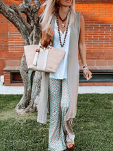 Load image into Gallery viewer, Sleeveless Printed Pants Casual Loose Suit
