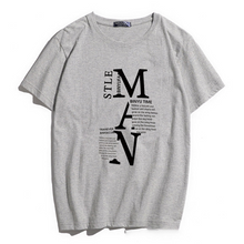 Load image into Gallery viewer, Letters Printed Loose Mens T-shirt
