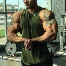 Load image into Gallery viewer, Men's Casual Sports Fitness Printed Sleeveless T-shirt
