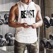 Load image into Gallery viewer, Cotton Vest Round Neck Men's Tops
