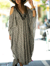 Load image into Gallery viewer, Oversize Loose Open Back  Holiday Women's Dress
