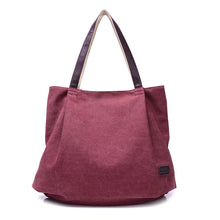 Load image into Gallery viewer, Casual Large Capacity Wild Canvas Bag
