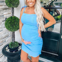 Load image into Gallery viewer, Slim Polyester Sling Casual Maternity Dress
