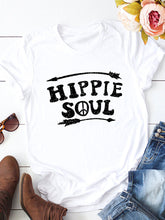 Load image into Gallery viewer, Letter Printed Casual T-shirt

