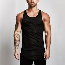 Load image into Gallery viewer, Men's Mesh Round Hem Sports Vest

