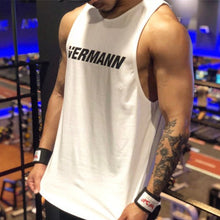 Load image into Gallery viewer, Men's Casual Sports Fitness Printed Sleeveless T-shirt
