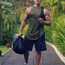 Load image into Gallery viewer, Trendy Quick-Drying Sleeveless Sports Men's T-Shirt
