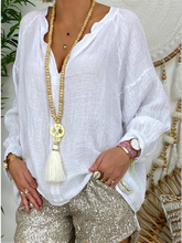Load image into Gallery viewer, Women's Solid Color V-Neck Top And Shorts Suit
