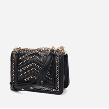Load image into Gallery viewer, Fashion Chain Woven Leather Handbag
