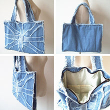 Load image into Gallery viewer, Denim Washed Rice Women's Bag
