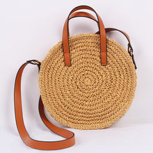 Load image into Gallery viewer, Hand-woven Straw Bag Casual Female Bag Spot
