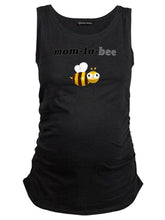 Load image into Gallery viewer, Maternity Bee Pattern Printed Sleeveless Vest T-Shirt
