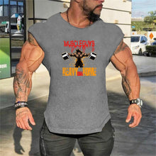 Load image into Gallery viewer, Pure Cotton Loose Sleeveless Men's Tops
