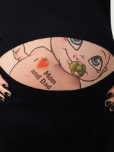 Load image into Gallery viewer, Maternity Casual Fun Baby Printed Short Sleeve Top
