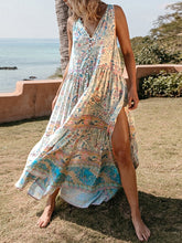 Load image into Gallery viewer, Women's Sexy Chiffon Printed V-Neck Casual Dress

