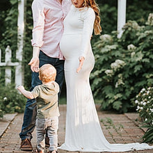 Load image into Gallery viewer, Maternity Casual Pure Color Dress
