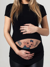 Load image into Gallery viewer, Maternity Casual Fun Baby Printed Short-sleeved T-shirt
