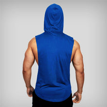 Load image into Gallery viewer, Men's Cotton Loose Sports Hooded Vest
