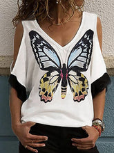 Load image into Gallery viewer, Short Sleeve Pocket Plus Large Solid Color Ladies Shirt
