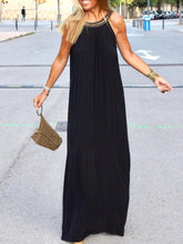 Load image into Gallery viewer, Women's Casual Loose Solid Color Off-shoulder Dress
