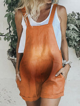 Load image into Gallery viewer, Maternity Solid Color Cotton and Linen Casual Loose Jumpsuit
