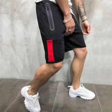 Load image into Gallery viewer, Men's Casual Zipper Splicing Short Pants
